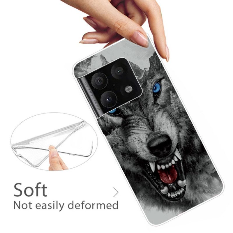 Handyhülle Für OnePlus 10 Pro 5G Wilder Wolf