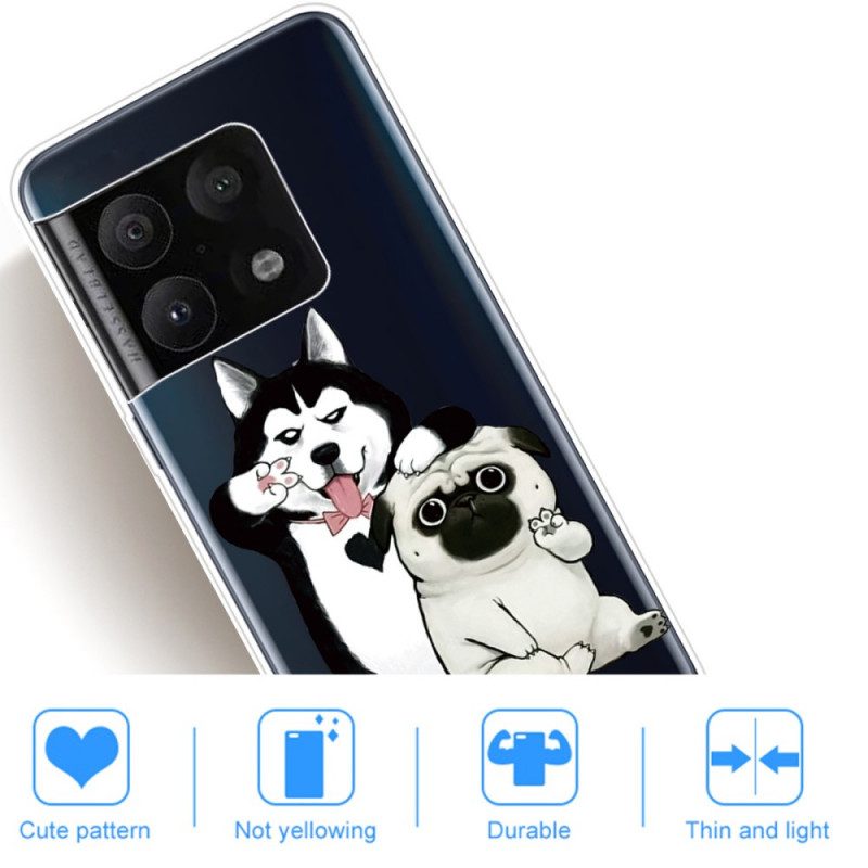 Hülle Für OnePlus 10 Pro 5G Lustige Hunde