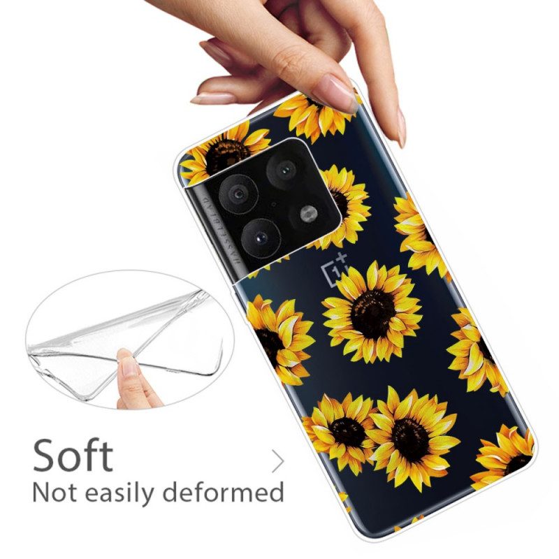 Hülle Für OnePlus 10 Pro 5G Sonnenblumen