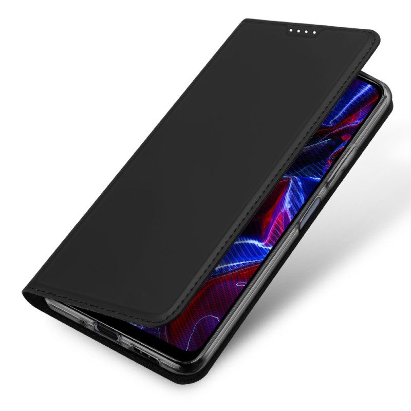 Schutzhülle Für Poco X5 5G Flip Case Skin-pro-serie Dux Ducis