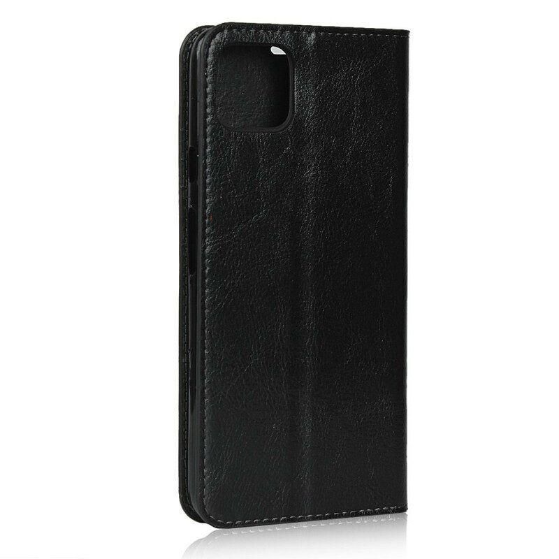 Schutzhülle Für Google Pixel 4 XL Flip Case Echtes Leder