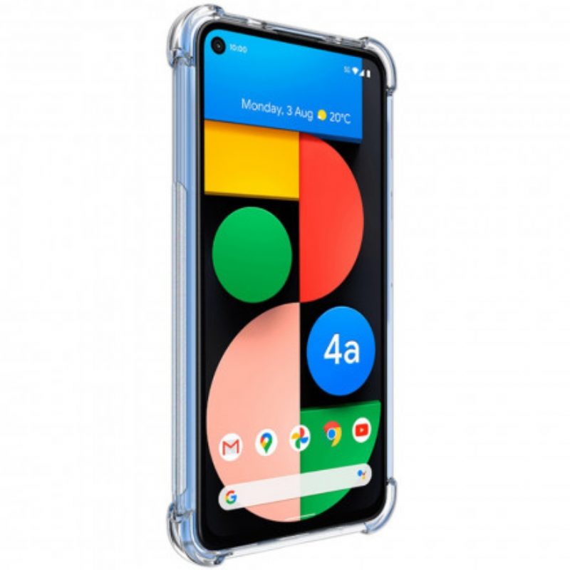 Hülle Für Google Pixel 4A 5G Transparentes. Seidiges Imak