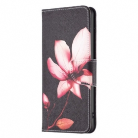 Flip Case Für Xiaomi 13 Lite Pinke Blume