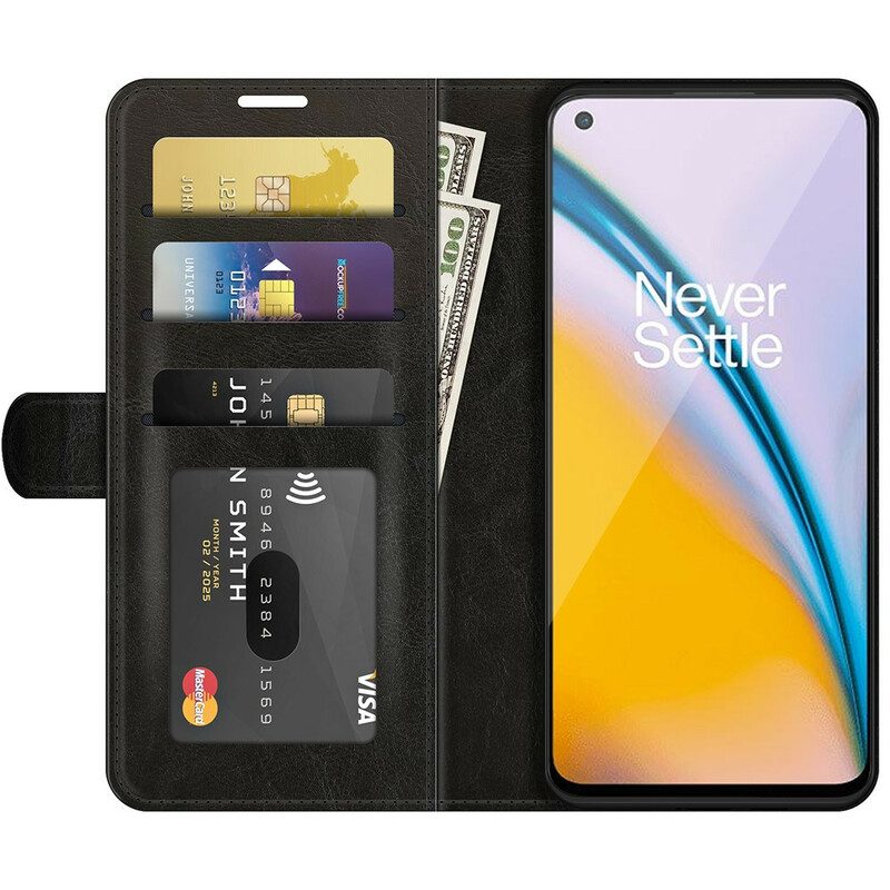 Flip Case Für OnePlus Nord 2 5G Ultra-kunstleder