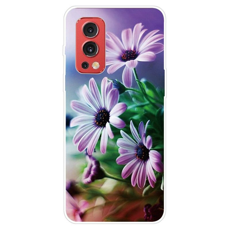 Handyhülle Für OnePlus Nord 2 5G Realistische Blumen