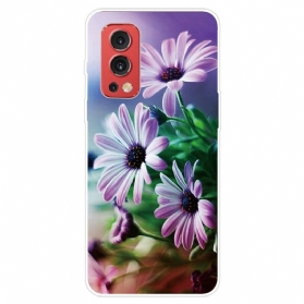 Handyhülle Für OnePlus Nord 2 5G Realistische Blumen