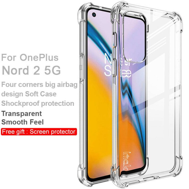 Handyhülle Für OnePlus Nord 2 5G Transparentes. Seidiges Imak