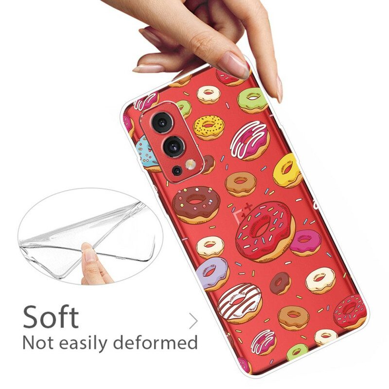 Hülle Für OnePlus Nord 2 5G Ich Liebe Donuts