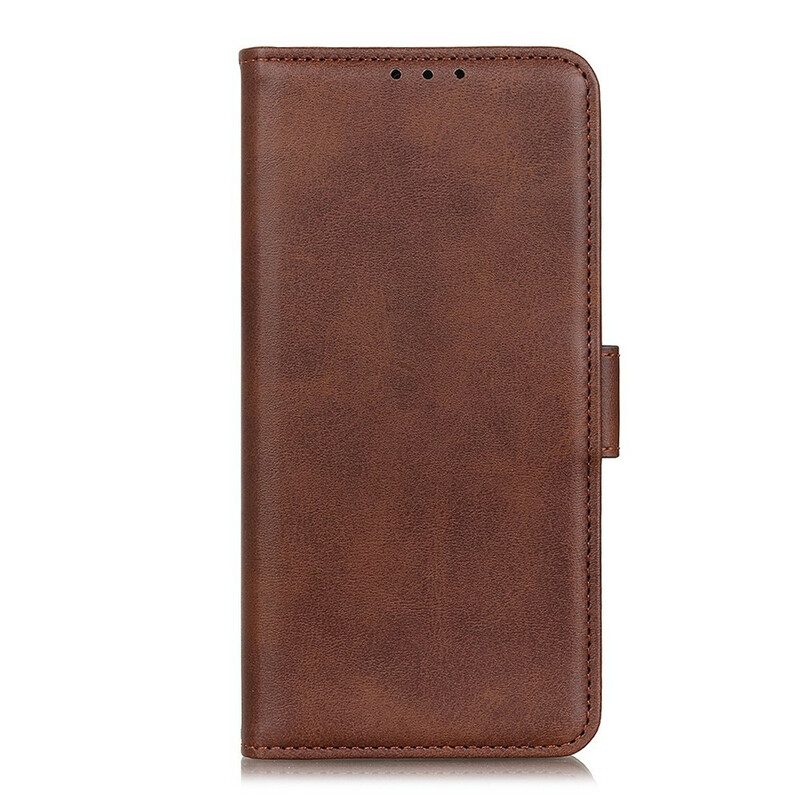 Lederhüllen Für OnePlus Nord 2 5G Flip Case Doppelte Klappe