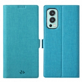 Schutzhülle Für OnePlus Nord 2 5G Flip Case Strukturiertes Vili Dmx