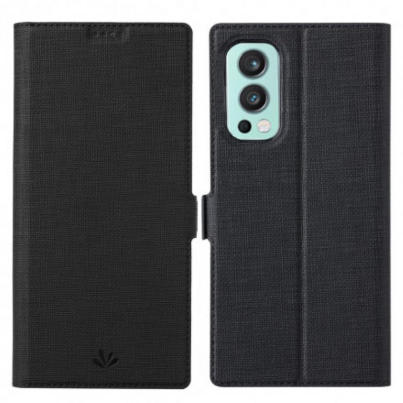 Schutzhülle Für OnePlus Nord 2 5G Flip Case Strukturiertes Vili Dmx