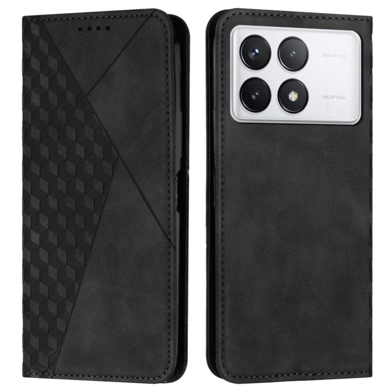 Flip Case Poco X6 Pro 5g 3d-diamant