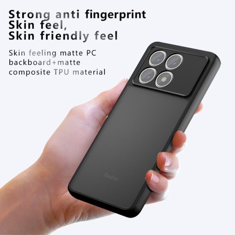 Hülle Poco X6 Pro 5g Schwarz Transparent