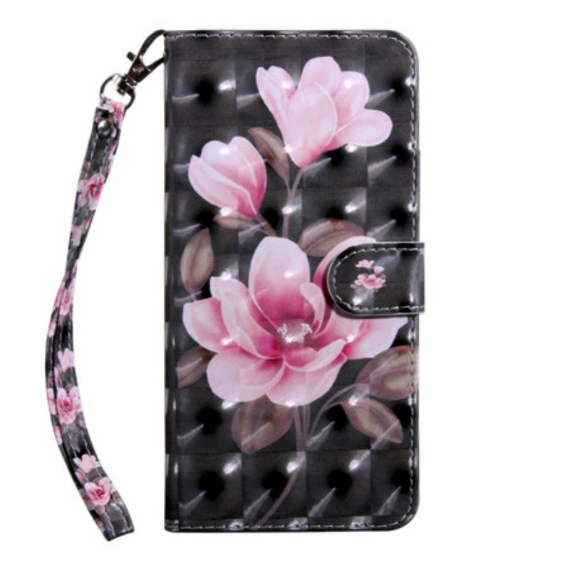 Flip Case Für iPhone 11 Pro Blühende Blumen