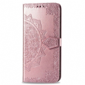 Flip Case Für iPhone 11 Pro Mandala-mittelalter