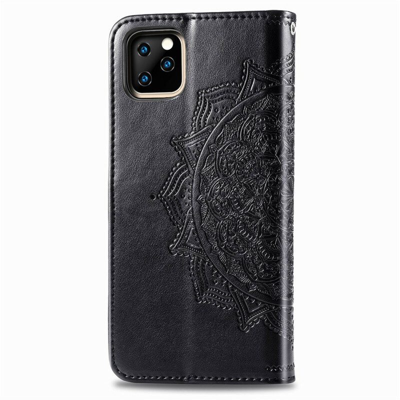 Flip Case Für iPhone 11 Pro Mandala-mittelalter