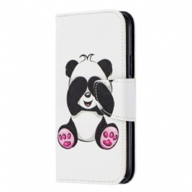 Flip Case Für iPhone 11 Pro Panda-spaß