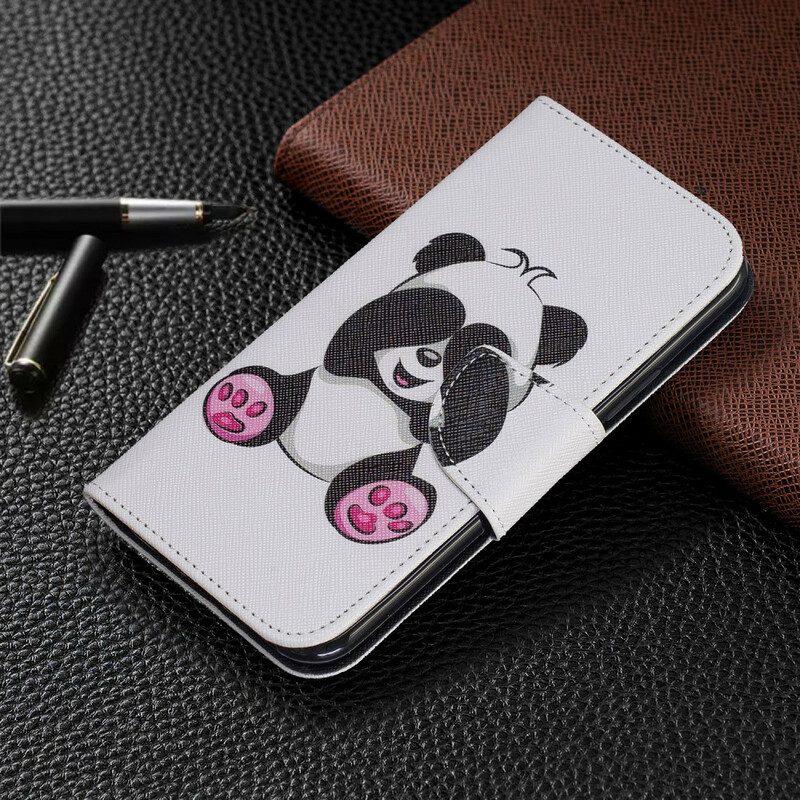 Flip Case Für iPhone 11 Pro Panda-spaß