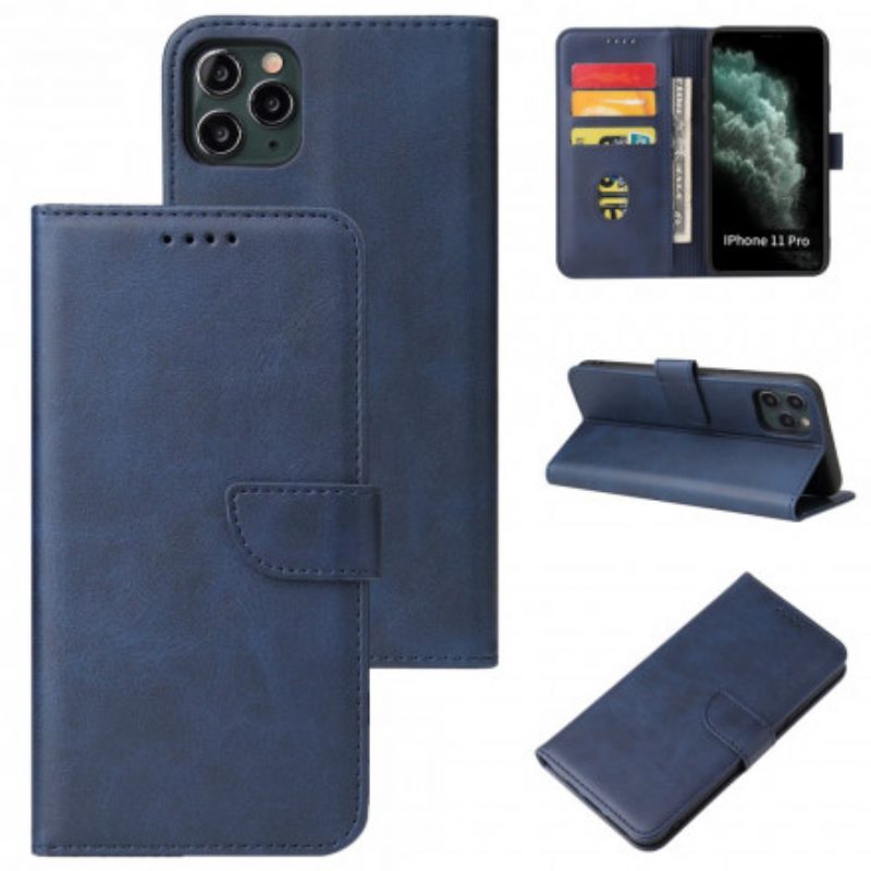 Flip Case Für iPhone 11 Pro Vintage-lederstil