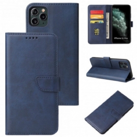 Flip Case Für iPhone 11 Pro Vintage-lederstil