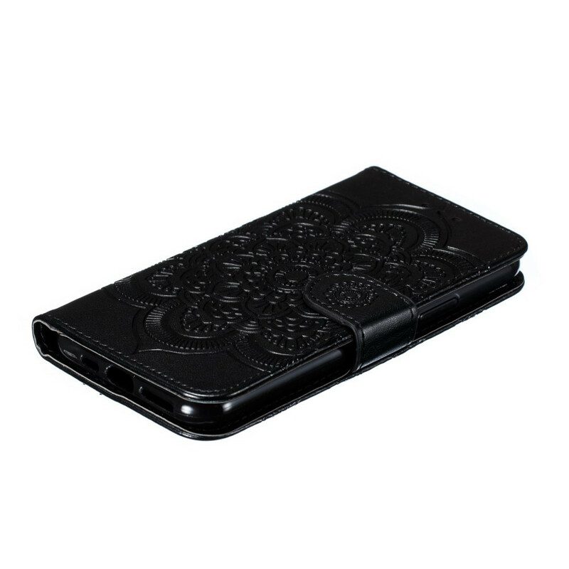 Flip Case Für iPhone 11 Pro Vollständiges Mandala