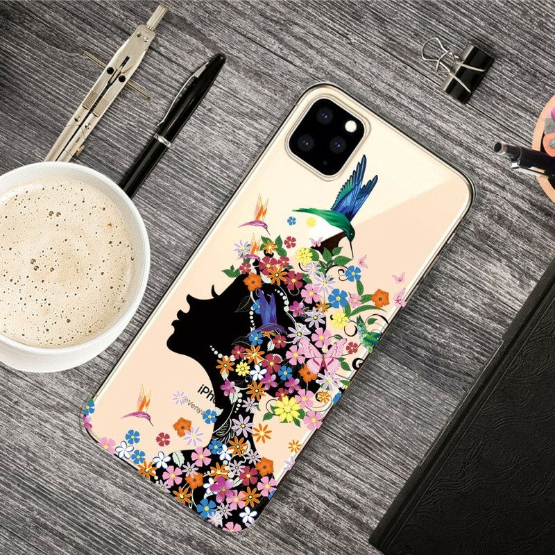 Handyhülle Für iPhone 11 Pro Hübscher Blumenkopf