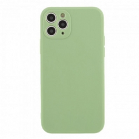 Hülle Für iPhone 11 Pro Silikonmatte Reine Farbe