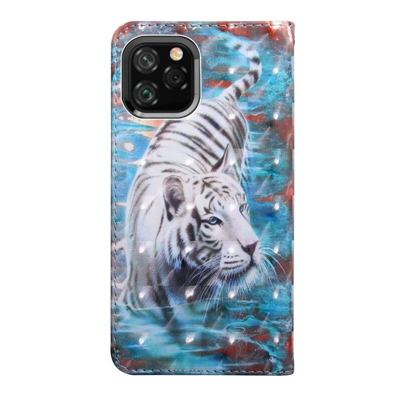 Lederhüllen Für iPhone 11 Pro Lucian Der Tiger