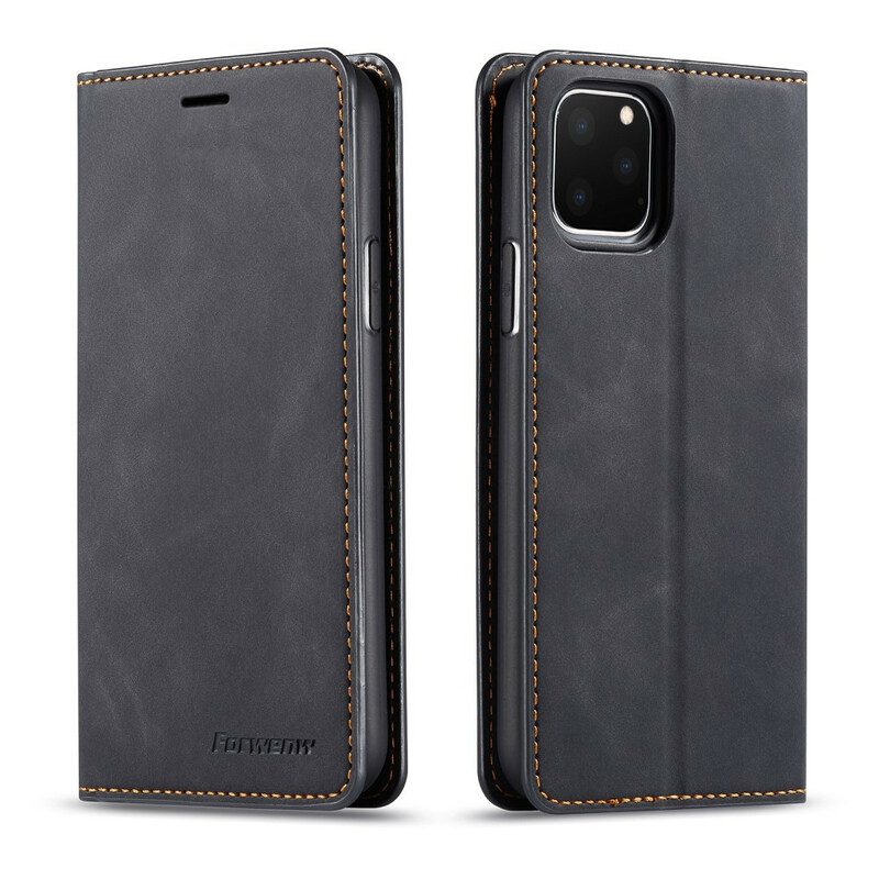 Schutzhülle Für iPhone 11 Pro Flip Case Forwenw Ledereffekt