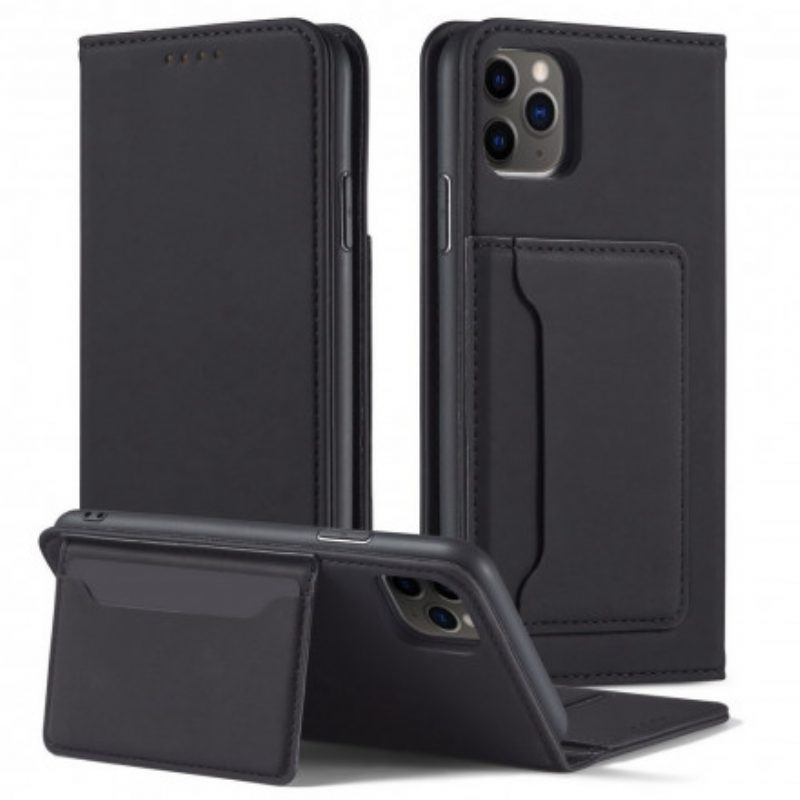 Schutzhülle Für iPhone 11 Pro Flip Case Kartenhalterständer