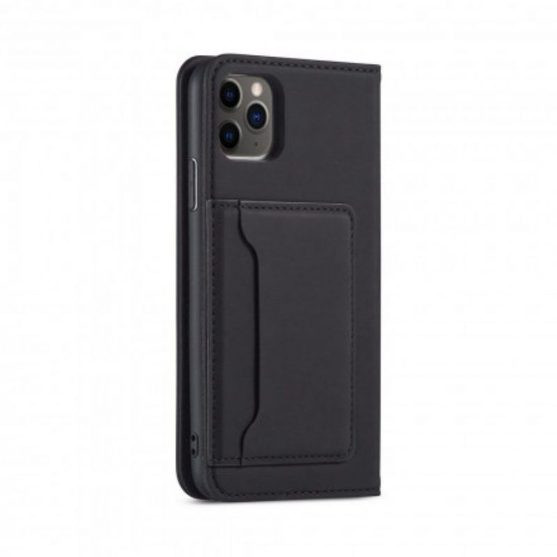 Schutzhülle Für iPhone 11 Pro Flip Case Kartenhalterständer