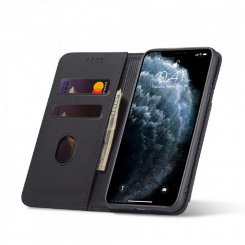 Schutzhülle Für iPhone 11 Pro Flip Case Kartenhalterständer