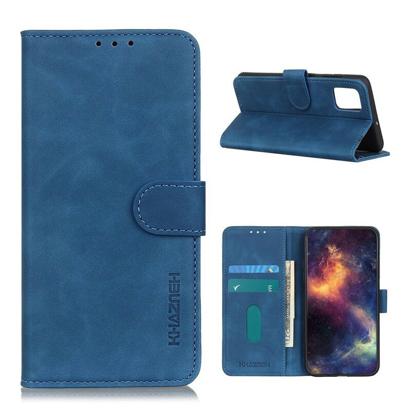 Flip Case Für OnePlus 8T Khazneh Vintage-ledereffekt