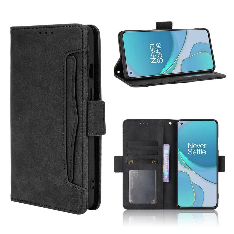 Flip Case Für OnePlus 8T Multi-card Premier Class