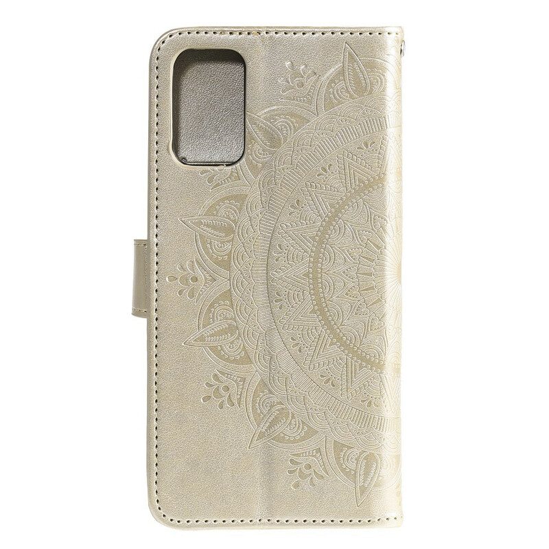 Flip Case Für OnePlus 8T Sonnenmandala