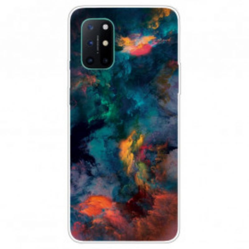 Handyhülle Für OnePlus 8T Bunte Wolken