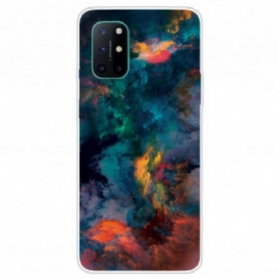 Handyhülle Für OnePlus 8T Bunte Wolken