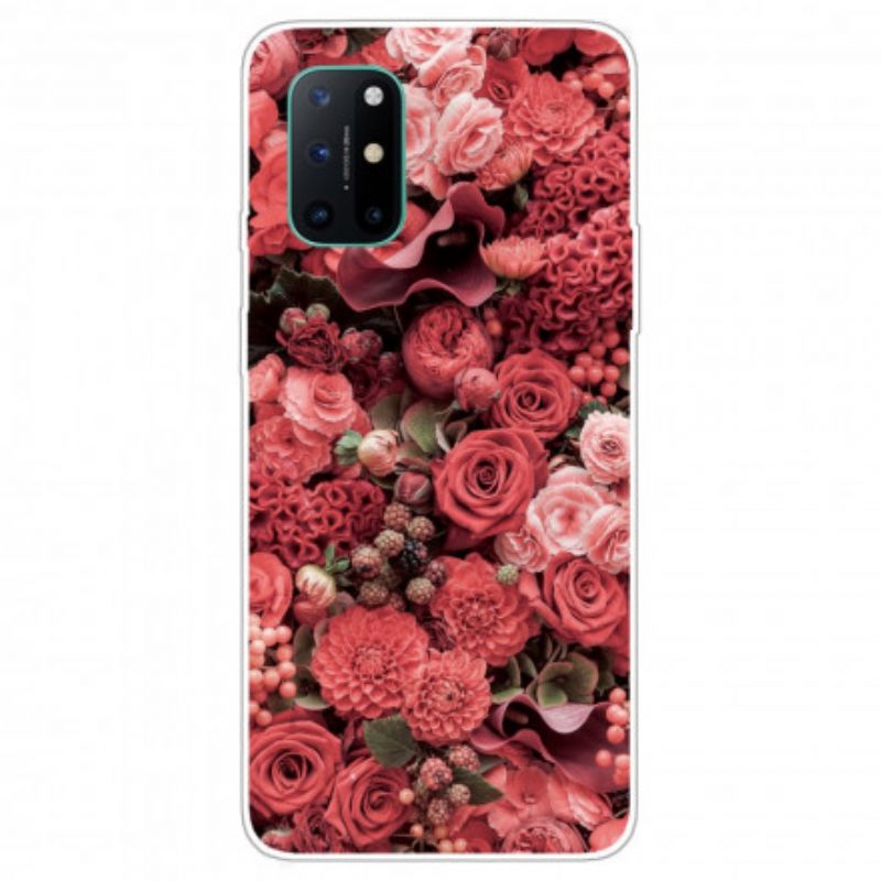 Handyhülle Für OnePlus 8T Intensive Blumen