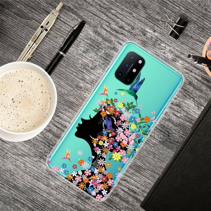 Hülle Für OnePlus 8T Hübscher Blumenkopf