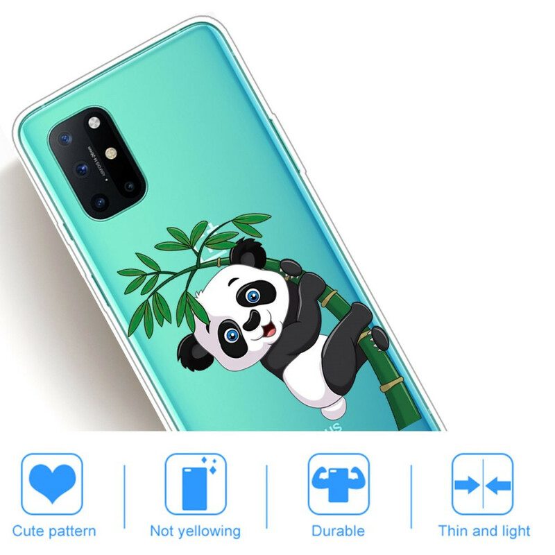 Hülle Für OnePlus 8T Nahtloser Panda Auf Bambus