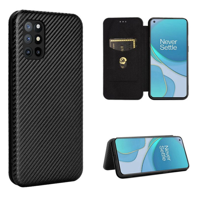 Schutzhülle Für OnePlus 8T Flip Case Farbiges Carbon-silikon