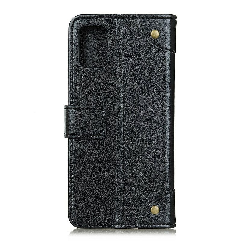 Schutzhülle Für OnePlus 8T Flip Case Nappaleder-styling