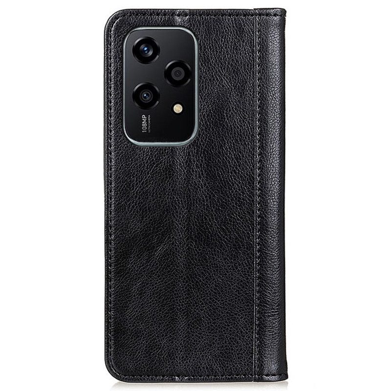 Flip Case Für Honor 200 Lite Spaltleder