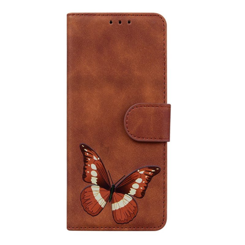 Flip Case Für Google Pixel 7 Pro Hervorragender Schmetterling