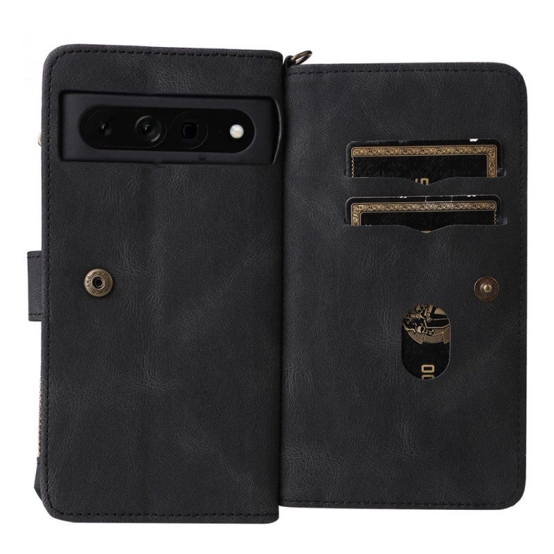 Flip Case Für Google Pixel 7 Pro Vintage-multifunktional