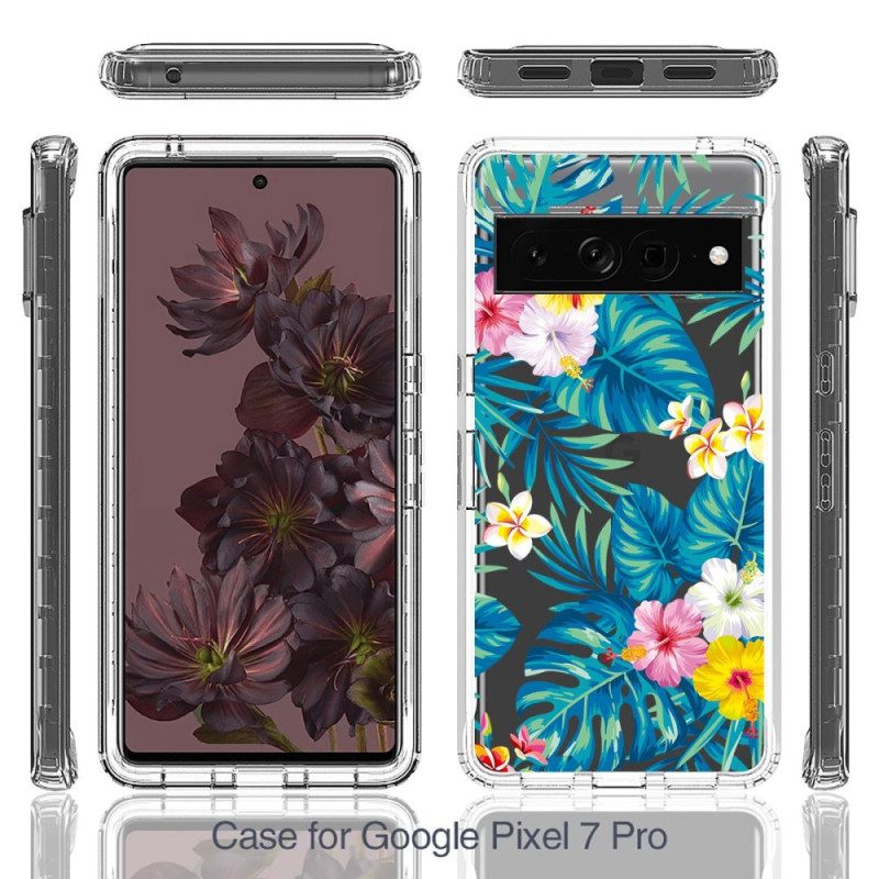 Hülle Für Google Pixel 7 Pro Ausgefallene Blumen