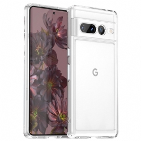 Hülle Für Google Pixel 7 Pro Transparenter Hybrid