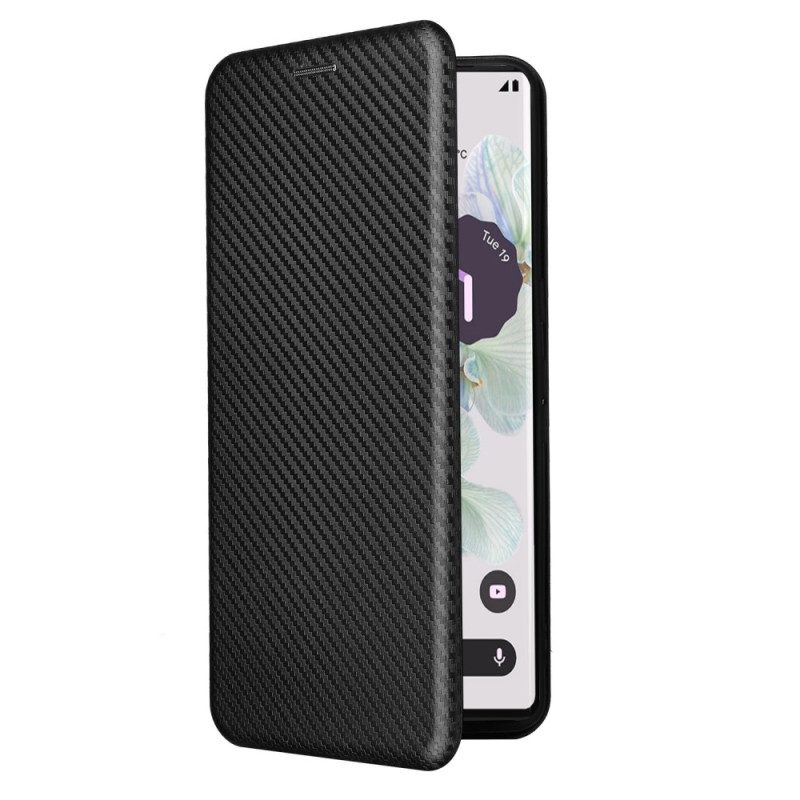 Schutzhülle Für Google Pixel 7 Pro Flip Case Kohlefaser