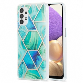 Hülle Für Samsung Galaxy A13 Marmor Ablehnen