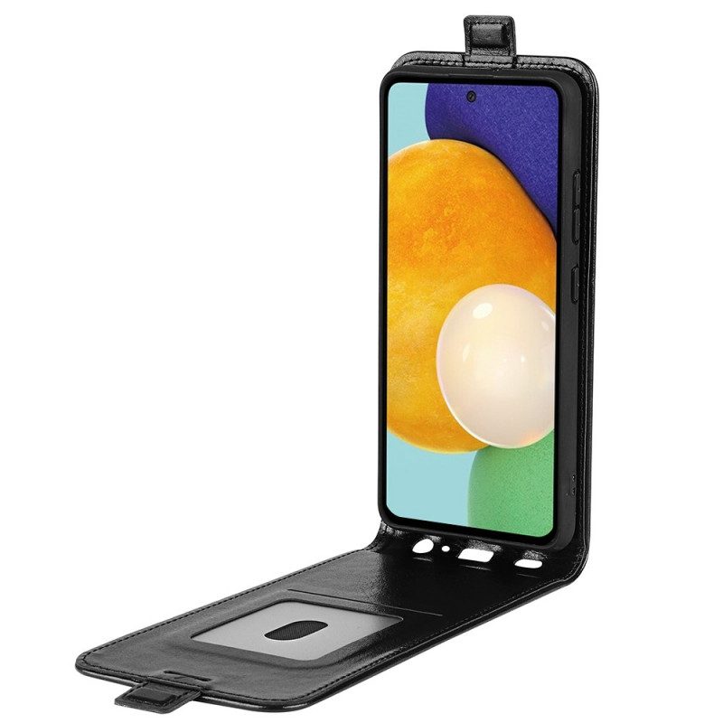 Lederhüllen Für Samsung Galaxy A13 Flip Case Vertikale Klappe In Lederoptik